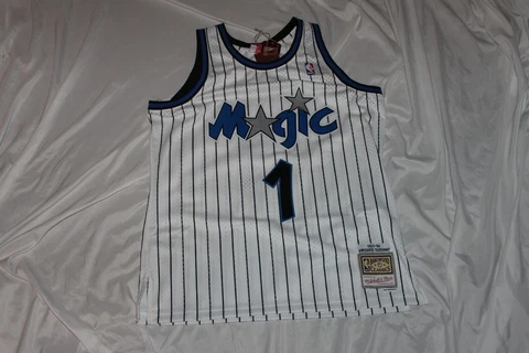Penny Hardaway Mitchell And Ness  Orlando Magic Jersey Size Large White New Cover