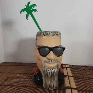 NEW Tiki Farm Dr BBQ Tiki Mug Burnt Ends Tiki Bar St Petersburg Florida RARE - Picture 1 of 12