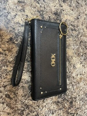 Mujer XOXO PULSERA NEGRA Cartera Foto 1 de 3