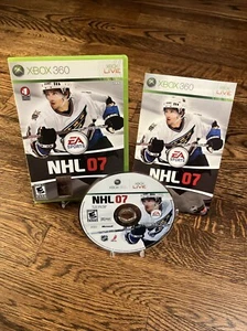 NHL 07 (Microsoft Xbox 360, 2006) Complete In Box With Manual - Picture 1 of 2