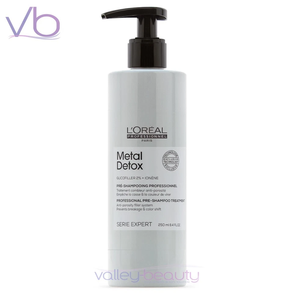 L'OREAL Metal Detox Pre-Shampoo | Anti-Porosity Filler Treatment, 250ml - Image 1 of 1