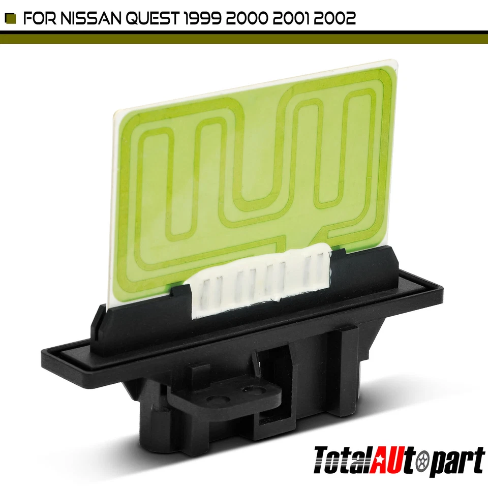 Новый резистор двигателя вентилятора отопителя для Nissan Quest 1999 2000 2001 2002 задняя сторона - Изображение 1 из 4