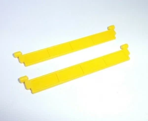 Lego (4218) 2 Rolltorelemente 1x8, in gelb aus 6391 6369 5985 - Bild 1 von 1