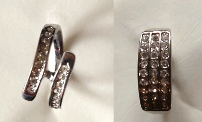 PROMO! LOTTO STOCK SET DUE ANELLI RINGS BRILLANTINI !!!! - Immagine 1 di 4