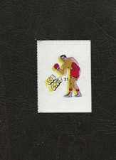 1985 Fight of the Century Stickers #31 Joe Louis, Rare!