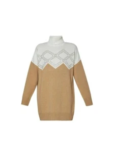 Kleid Aus Jersey Liu Jo Damen , Von Tragbarkeit Weich, Farbe Cammel - Bild 1 von 4