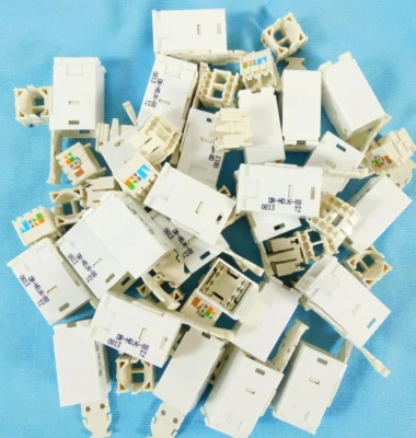 HDJ6-88 Cat6 ясность высокой плотности Jack T568A/B белый Ortronics - количество 25 - Изображение 1 из 4