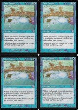 MTG: FALSE DEMISE Mercadian Masques UNCOMMON; played, Excellent condition x4
