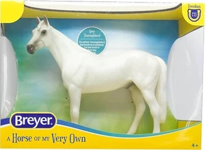 Juguete de caballo Breyer Fleabitten gris pura sangre 9,75" x 7" | escala 1:12 - Imagen 1 de 1
