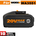 Für Worx 20V 7,0Ah Lit-Ionen Akku Power Share WA3553 WA3550 WA3551.1 WA3572 DE