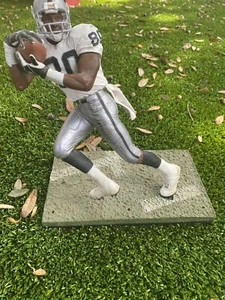 McFarlane Jerry Rice Oakland Raiders mit verblasstem Autogramm - Bild 1 von 7