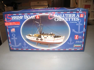 Lindberg Shrimp Boat Plastik Modellbausatz Maßstab 1/60 12-3/8" Nr. #77223, versiegelt - Bild 1 von 15