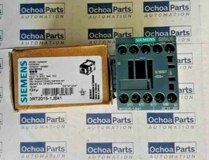SIEMENS 3RT2015-1JB41 POWER CONTACTOR AC-3 3KW 400V 1NO 24VDC 0.7-1.25 US DIODE - Picture 1 of 4
