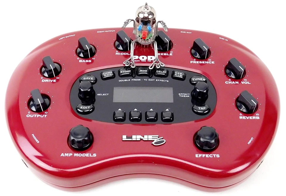 Line 6 Pod XT Guitar Amp Modeler Effects  FX +Top Zustand + OVP + 1,5 J Garantie - Image 1 of 4