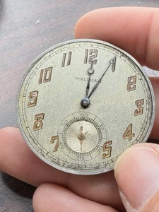 Waltham Watch Movement Pocket Watch For Parts Only Royal - Picture 1 of 7