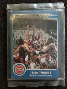1984-85 Star DETROIT PISTONS team set (factory sealed bag set)!! - Picture 1 of 2