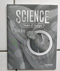BRAND NEW Abeka 7th Grade Science Order & Design Test Key,  2nd Ed. - Picture 1 of 2