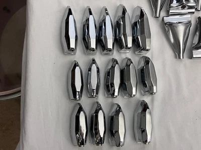 批量 14 件 杂项 珍珠 President Lugs 适用于低音鼓和 Tom Tom NICE!! — 第 1/4 张图片