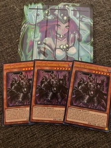 Yugioh 3x Eidos the Underworld Monarch Ultra DUAD-DE017 Duelist's Advance 1st NM - Bild 1 von 2