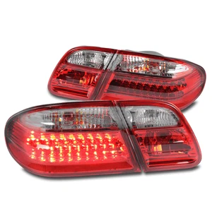 For 1996-2002 Mercedes-Benz W210 E300 E320 E430 Sedan LED Red Tail Brake Lights - Picture 1 of 11