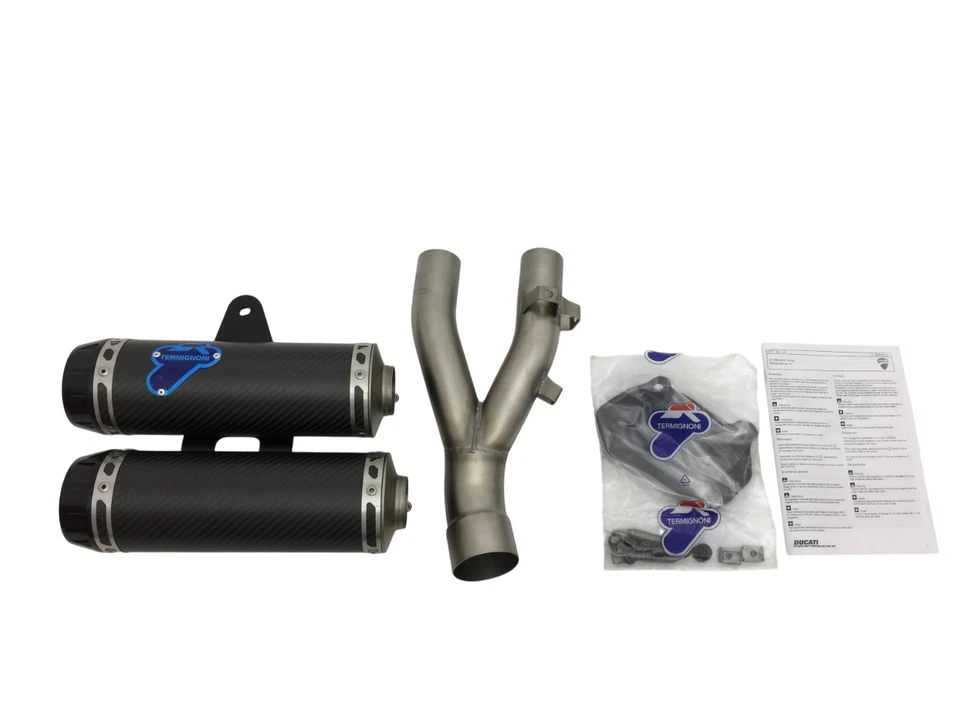 Ducati Monster 821 Termignoni Racing Silencers 96481462A AC Original