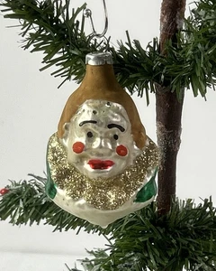 2058/25 1x alter Weihnachtsschmuck Christbaumschmuck Clown - Picture 1 of 3