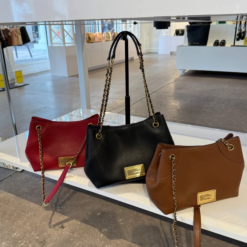 Bolso de Mano Marc Jacob The Small Plaza Cuero Guijarro 4F5HTT023H01, $395 Foto 1 de 1