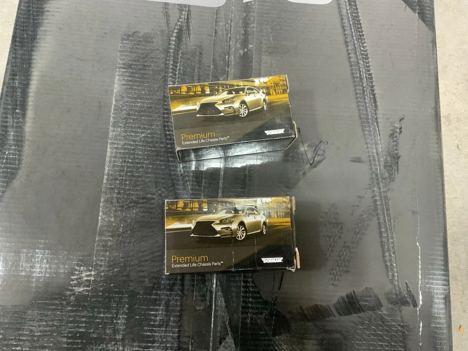 NUEVO Juego de 2 rótulas negras premium de vida extendida Jeep Cherokee KL Dorman Foto 1 de 2