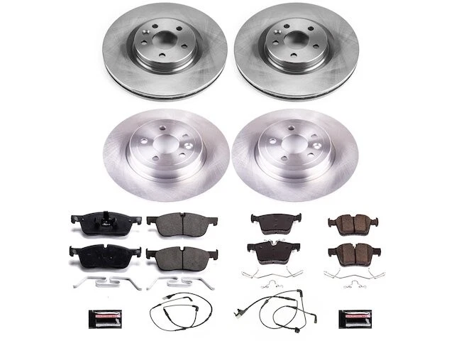 Front and Rear Brake Pad and Rotor Kit For Land Rover Range Rover Evoque DC16K6 - Image 1 of 1