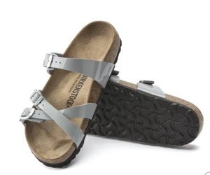 BIRKENSTOCK Franca Birko-Flor Patent Women's Sandal EU 37 US 6 - Patent Alloy - Picture 1 of 13