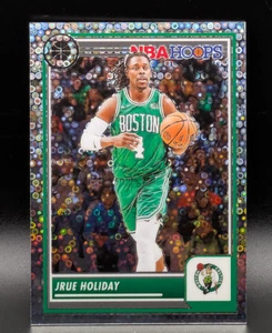 2023-24 Panini Hoops Premium Stock Jrue Holiday #59 Disco Silver Prizm quasi nuovo - Foto 1 di 2