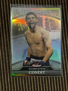 2011 Topps UFC Finest Refractor /288 Finest Moments Carlos Condit FM-CC - Picture 1 of 3