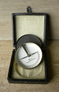 Vintage Tycos Messing Clinometer, Rochester, NY, USA mit Koffer (LESEN) - Bild 1 von 19