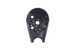 Oldtimer Fiat 500 R Giardiniera Rund Tacho Tachogehäuse Schwarz Brandneu - Bild 1 von 5