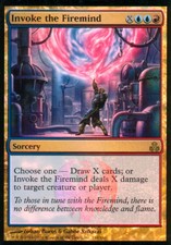 Invoke the firemind Foil | NM | Guildpact | Magic MTG