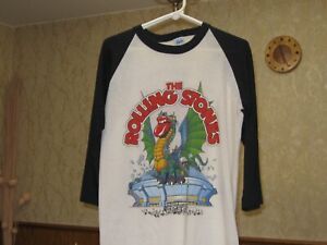 Rolling Stones Vintage Concert shirt 1981 Detroit Pontiac Silverdome