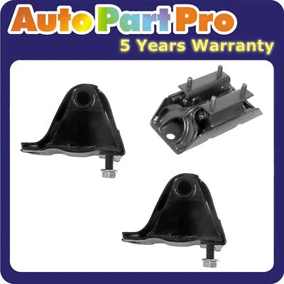 Двигатель и трансмиссия для полного привода Jeep Cherokee SE 4,0 л 2000-2001 годов выпуска Набор креплений 3 шт. - Изображение 1 из 2