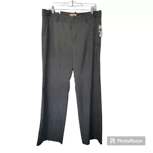 Gap Straight Fit Favorite Trouser Stretch Size 12 Gray Plaid New With Tags - Picture 1 of 7