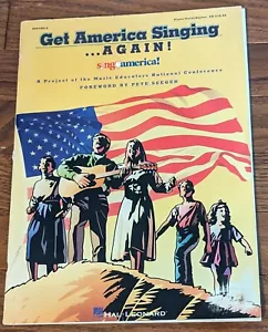 Get America Singing...Again! Sing America for Piano Vocal & Guitar 1996 - Imagen 1 de 3