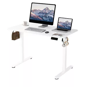 Ergomaker Motorised Height Adjustable Office Desk Electric Sit Standing 70KG Max - Picture 1 of 7