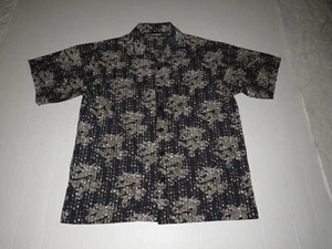 Vintage Odo Dragon All Over Print Button Up Shirt Sz Large Mythical Creature - Picture 1 of 6