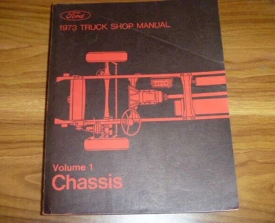 Ford E-100 Econoline 1973 furgoneta chasis taller servicio manual de reparación xo Foto 1 de 2