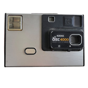 Vintage Kodak Disc 4000 Camera Untested No Strap Or Case