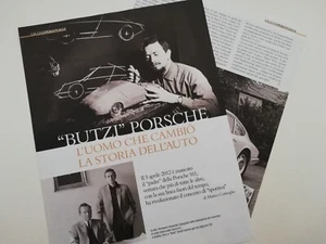 Clipping Articolo 2012 BUTZI PORSCHE L'Uomo che Cambiò la Storia dell'Auto - Imagen 1 de 1