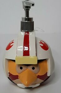 Angry Birds Star Wars Luke Skywalker Soap Dispenser Bath Lotion Soap Pump nwot
