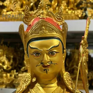 12" 30cm Orgyen Menla Guru Padmasambhava Rinpoche Buddha Vajra Mönche Segen - Bild 1 von 8