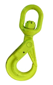 Gunnebo BKL-10-10 Self Locking Eye Swivel Hook 590107 15000 lbs 5/8" Grade 100 - Picture 1 of 6