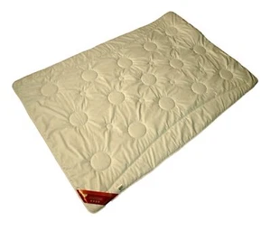 Merino Schafwolle Duo Warm Steppbett Winter Bettdecke 155x220 100% Merinowolle - Bild 1 von 4