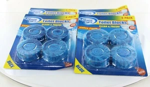 Pack of 24x Toilet Bowl Cleaner Stain Remover Blue Tablets Flush Tank - Picture 1 of 3