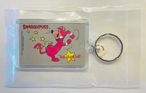 Key Chain: Vintage Cartoon "Snagglepuss" (2001) - New in Sealed Baggie - Picture 1 of 2